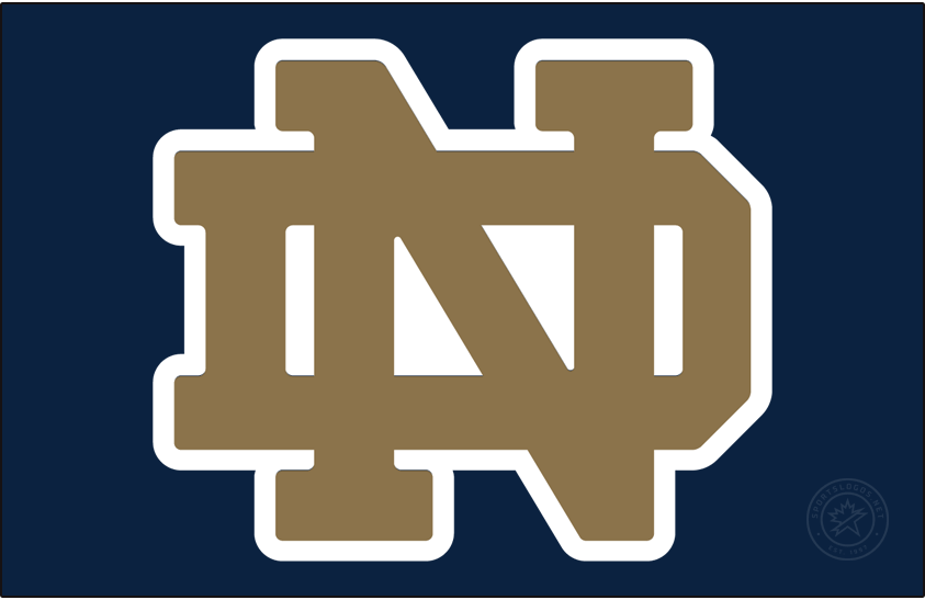 Notre Dame Fighting Irish 2006-2015 Alt on Dark Logo v4 iron on transfers for clothing
